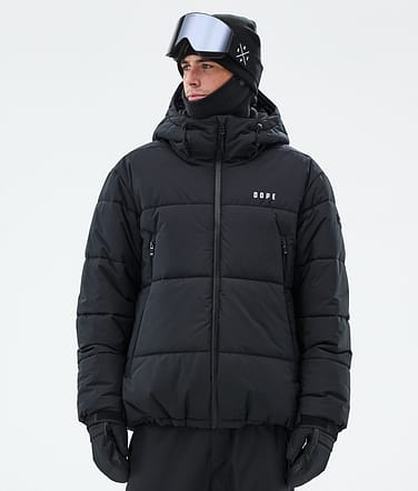 Dope Puffer Snowboardjakke Herre Black