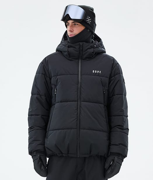Dope Puffer Snowboardjakke Herre Black