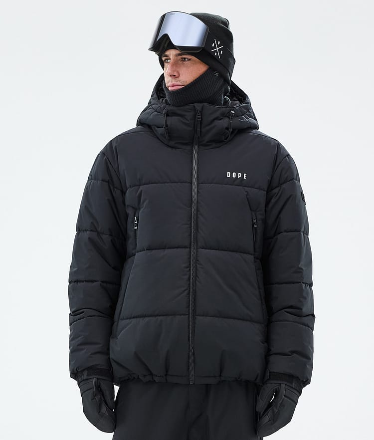 Dope Puffer Snowboardjakke Herre Black, Bilde 1 av 9
