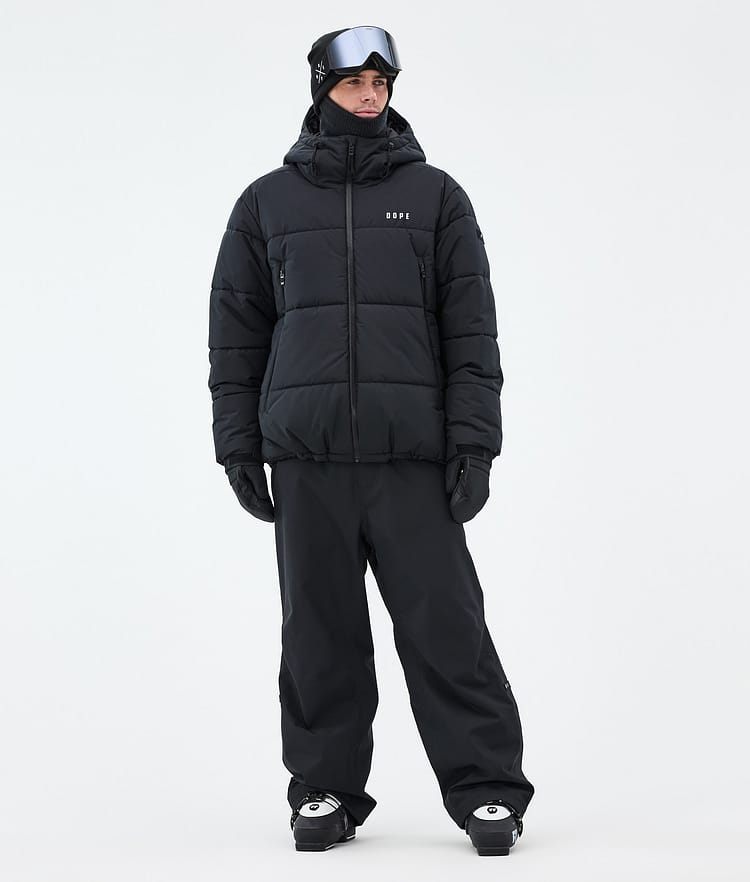 Dope Puffer Full Zip Skijakke Herre Black, Bilde 3 av 9