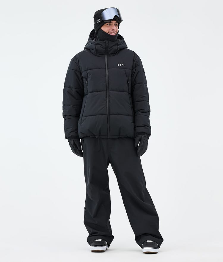 Dope Puffer Snowboardjakke Herre Black, Bilde 3 av 9