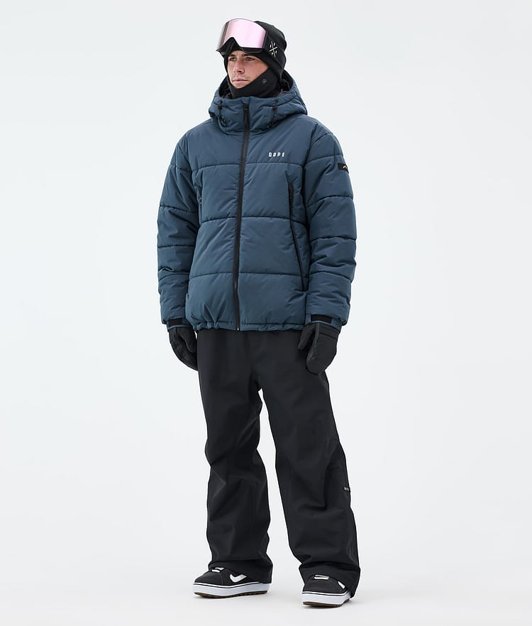 Dope Puffer Snowboardjakke Herre Metal Blue, Bilde 3 av 9