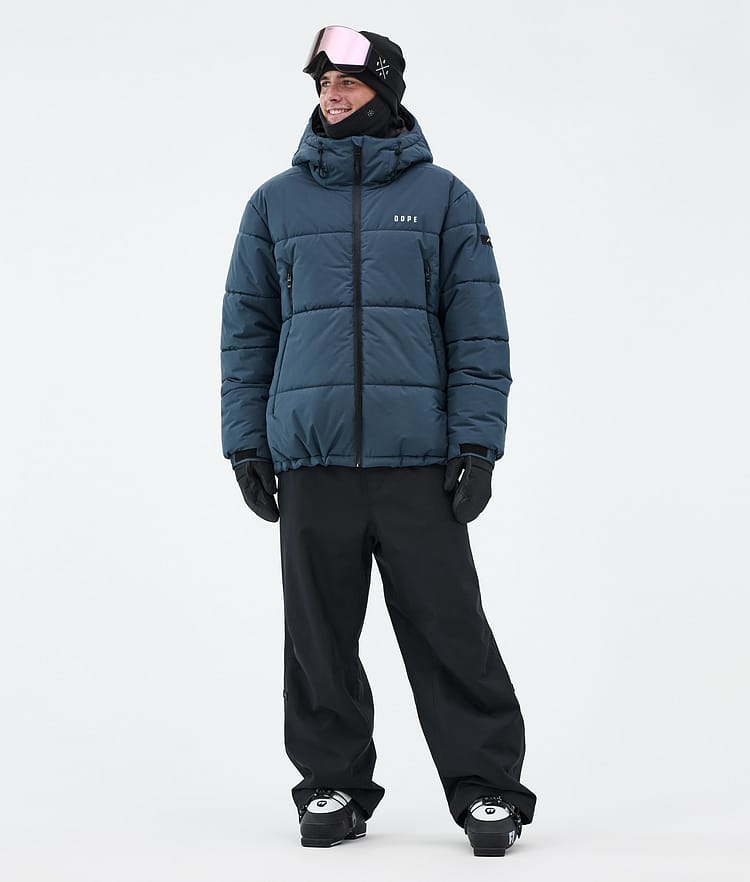 Dope Puffer Skijakke Herre Metal Blue, Bilde 3 av 9