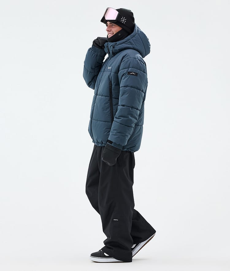 Dope Puffer Snowboardjakke Herre Metal Blue, Bilde 4 av 9