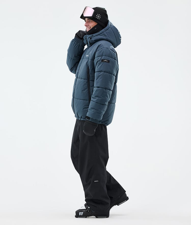 Dope Puffer Skijakke Herre Metal Blue, Bilde 4 av 9