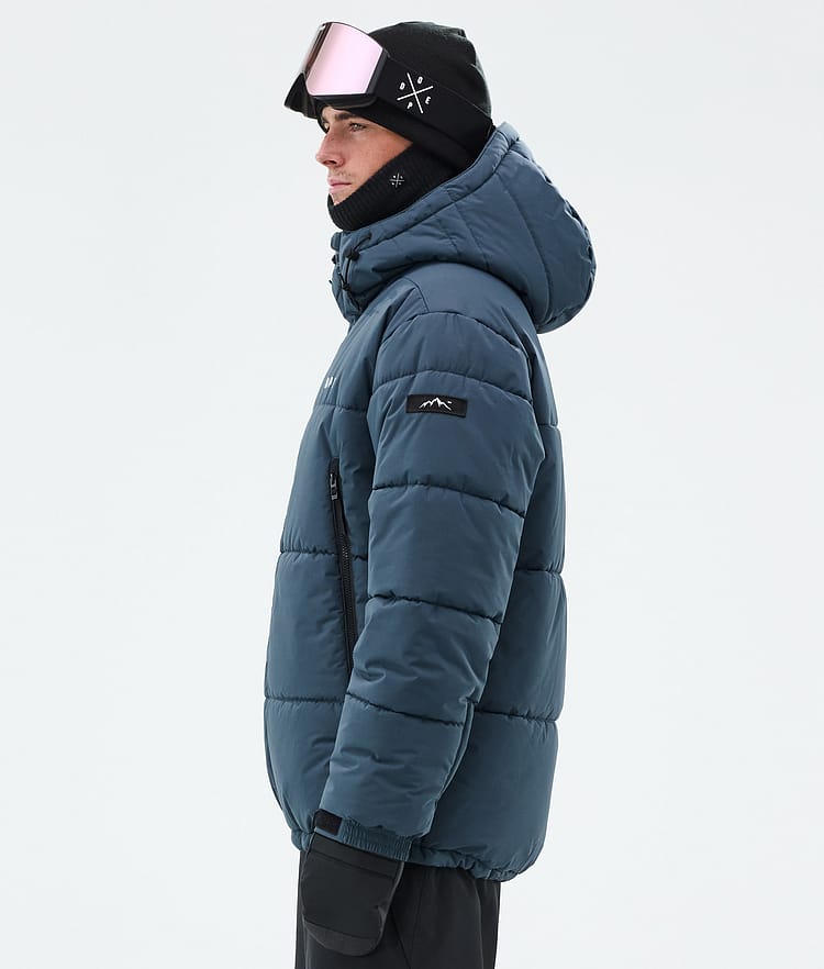 Dope Puffer Skijakke Herre Metal Blue, Bilde 6 av 9