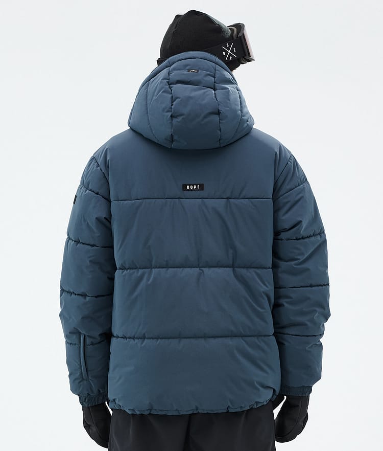 Dope Puffer Skijakke Herre Metal Blue, Bilde 7 av 9