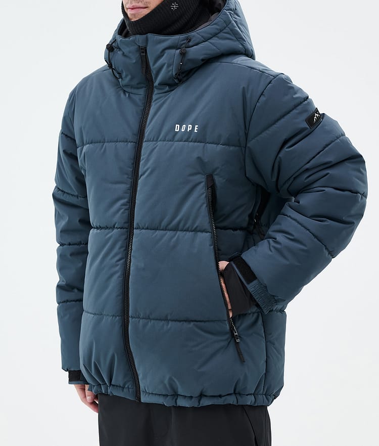 Dope Puffer Skijakke Herre Metal Blue, Bilde 8 av 9