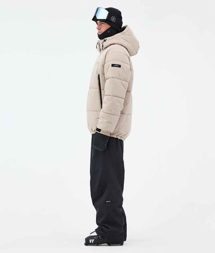 Dope Puffer Skijakke Herre Sand, Bilde 4 av 9