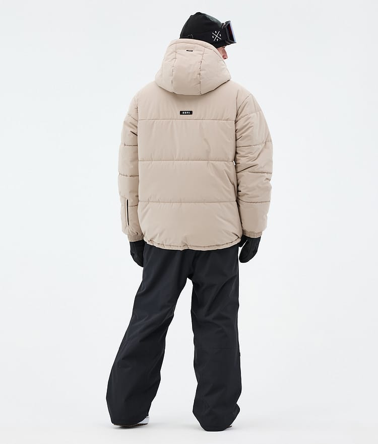 Dope Puffer Snowboardjakke Herre Sand, Bilde 5 av 9