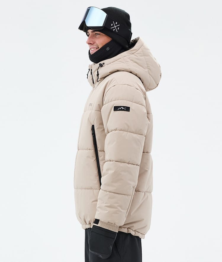 Dope Puffer Snowboardjakke Herre Sand, Bilde 6 av 9