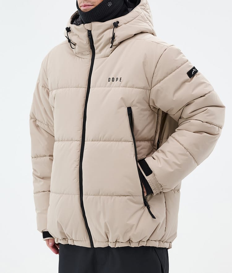 Dope Puffer Snowboardjakke Herre Sand, Bilde 8 av 9