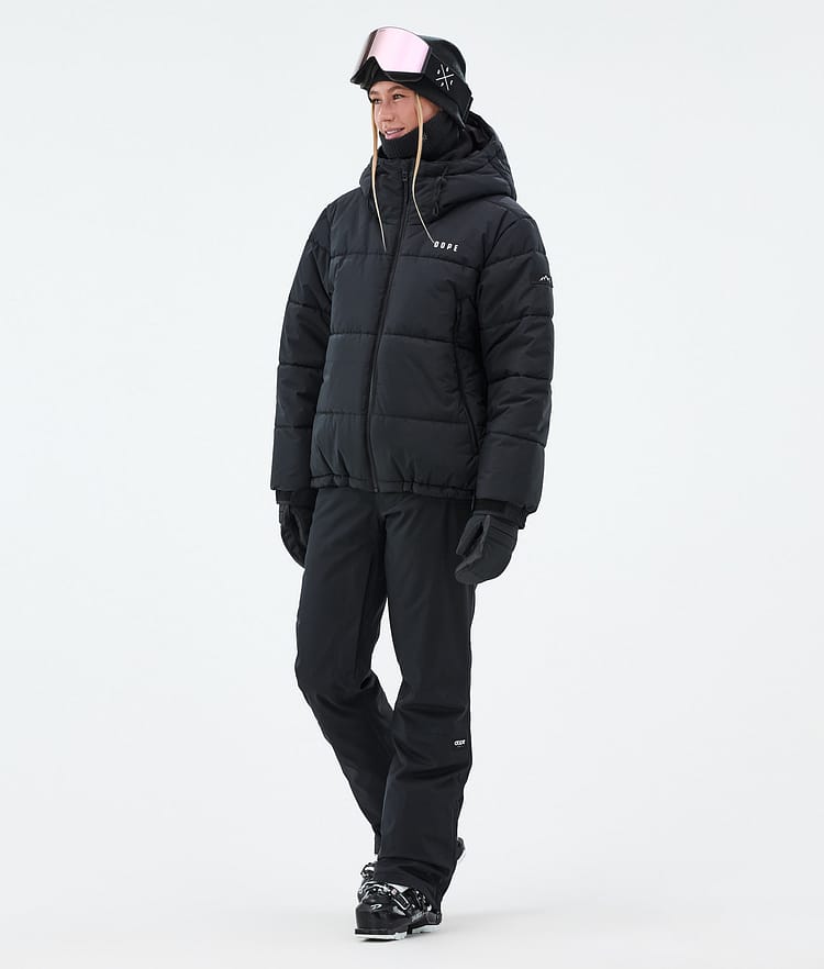 Dope Puffer W Skijakke Dame Black, Bilde 3 av 9
