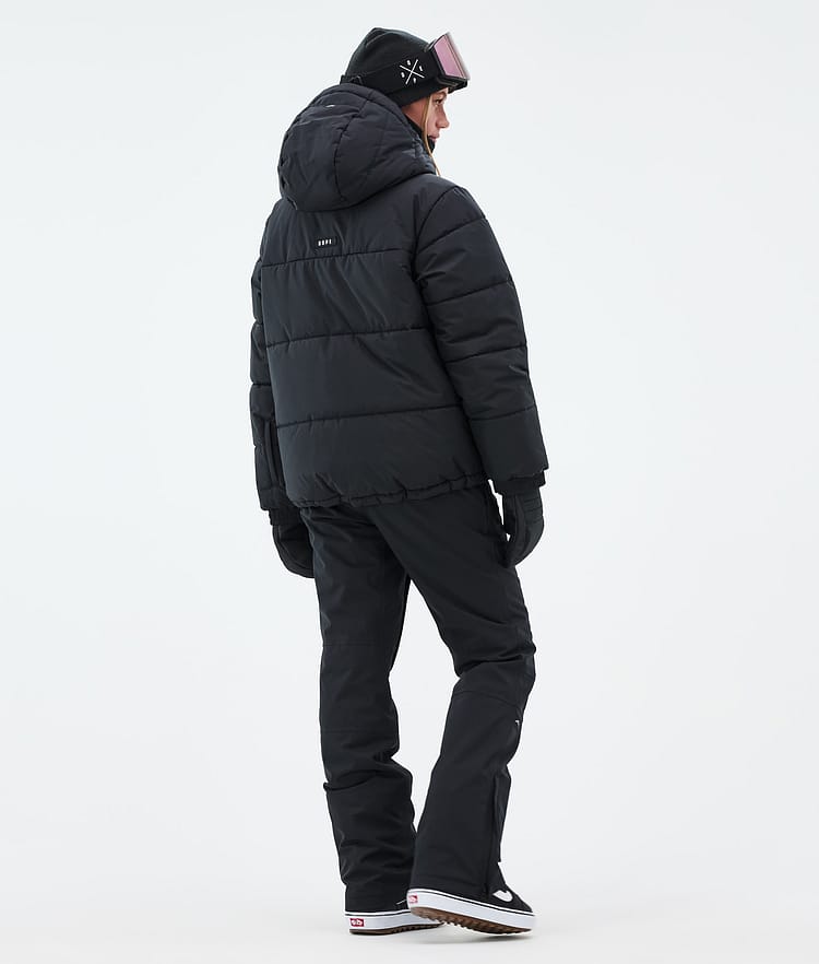 Dope Puffer W Snowboardjakke Dame Black, Bilde 5 av 9