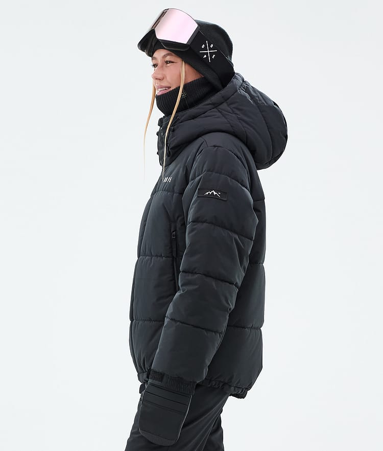Dope Puffer W Snowboardjakke Dame Black, Bilde 6 av 9