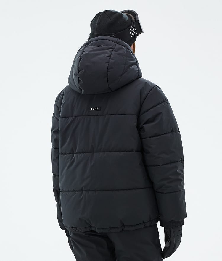 Dope Puffer W Snowboardjakke Dame Black, Bilde 7 av 9