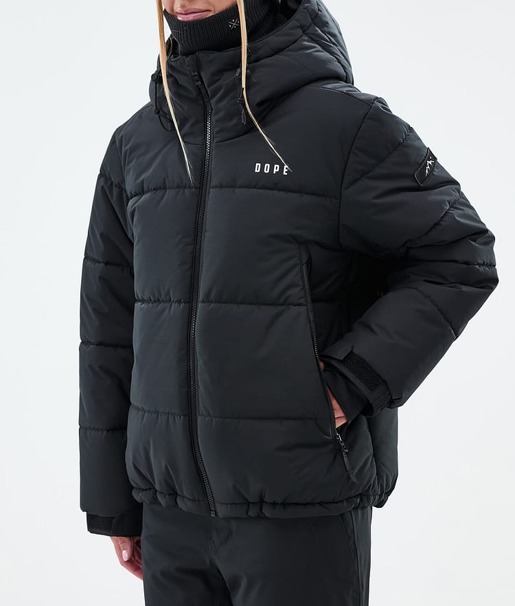 Dope Puffer W Skijakke Dame Black, Bilde 8 av 9