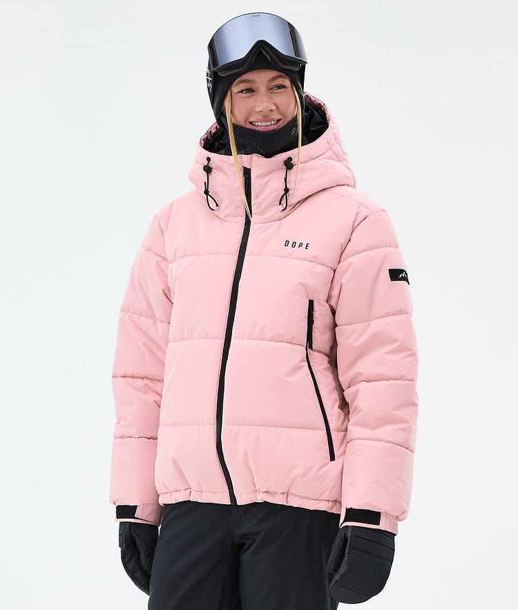 Dope Puffer W Skijakke Dame Soft Pink, Bilde 1 av 9