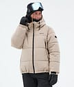 Dope Puffer W Snowboardjakke Dame Sand