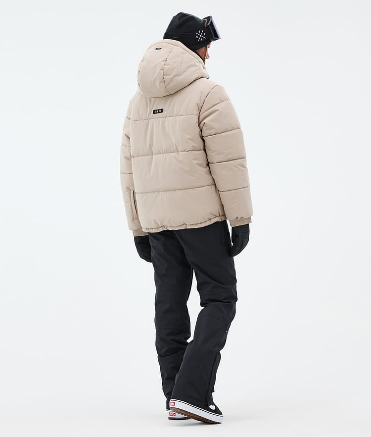 Dope Puffer W Snowboardjakke Dame Sand, Bilde 5 av 9