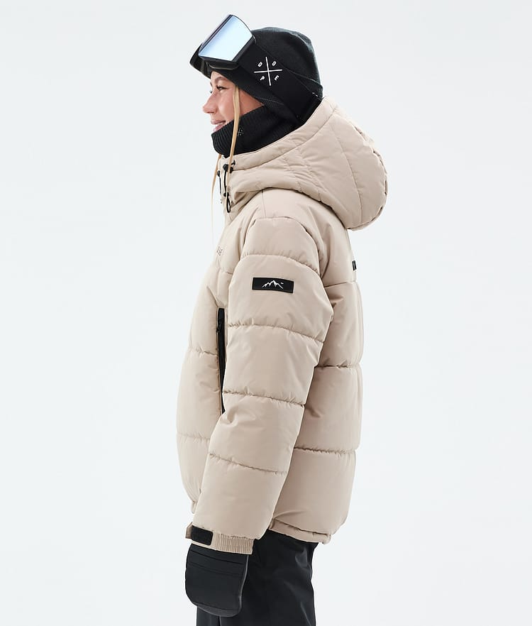 Dope Puffer W Skijakke Dame Sand, Bilde 6 av 9