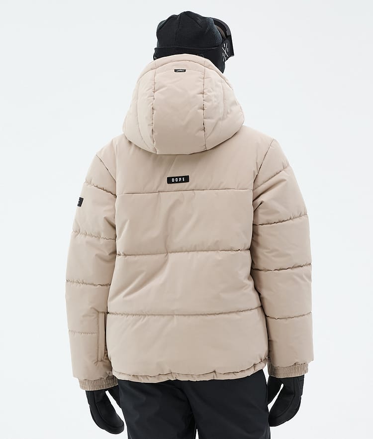 Dope Puffer W Skijakke Dame Sand, Bilde 7 av 9