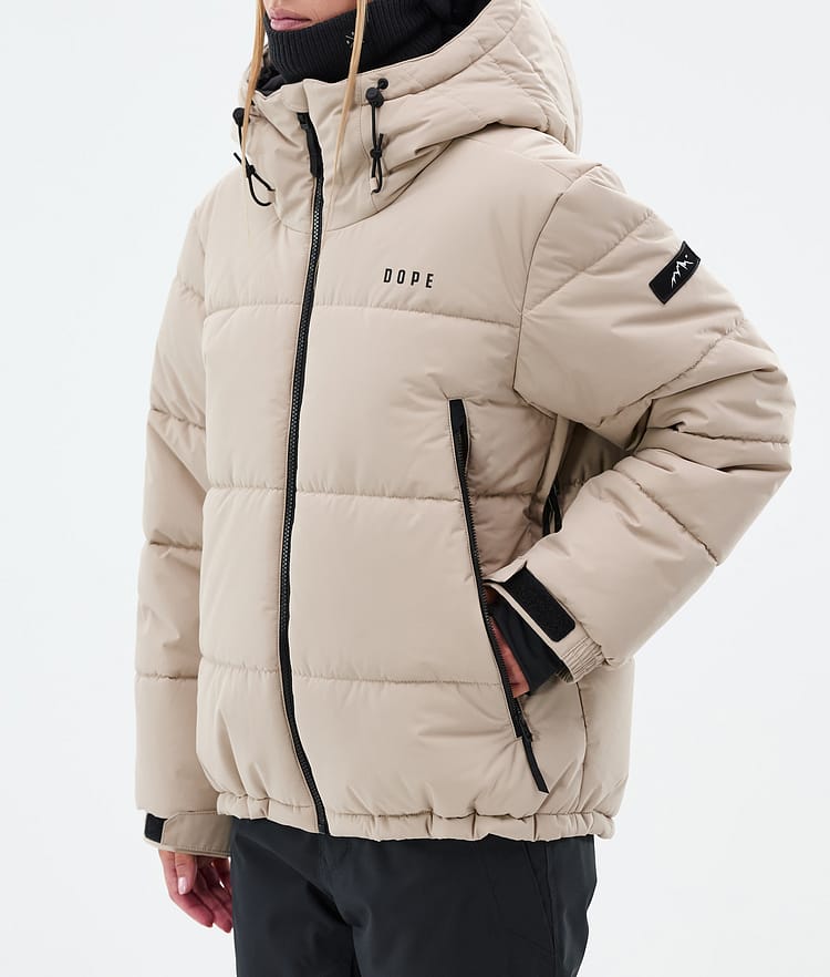 Dope Puffer W Skijakke Dame Sand, Bilde 8 av 9