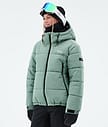 Dope Puffer W Skijakke Dame Faded Green