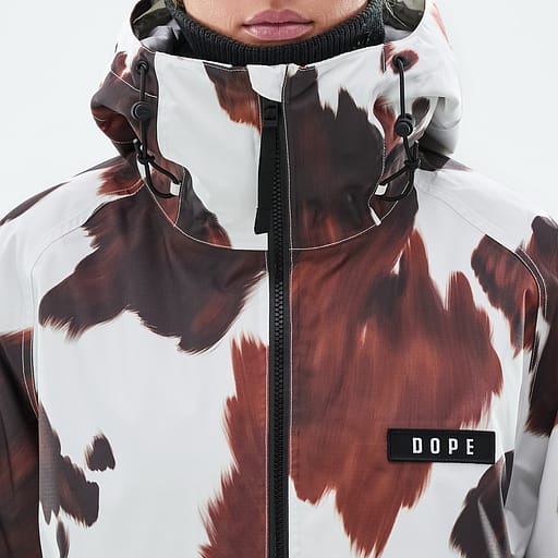 Frontglidelås med indre klaffer Hovedproduktdetaljbilde,