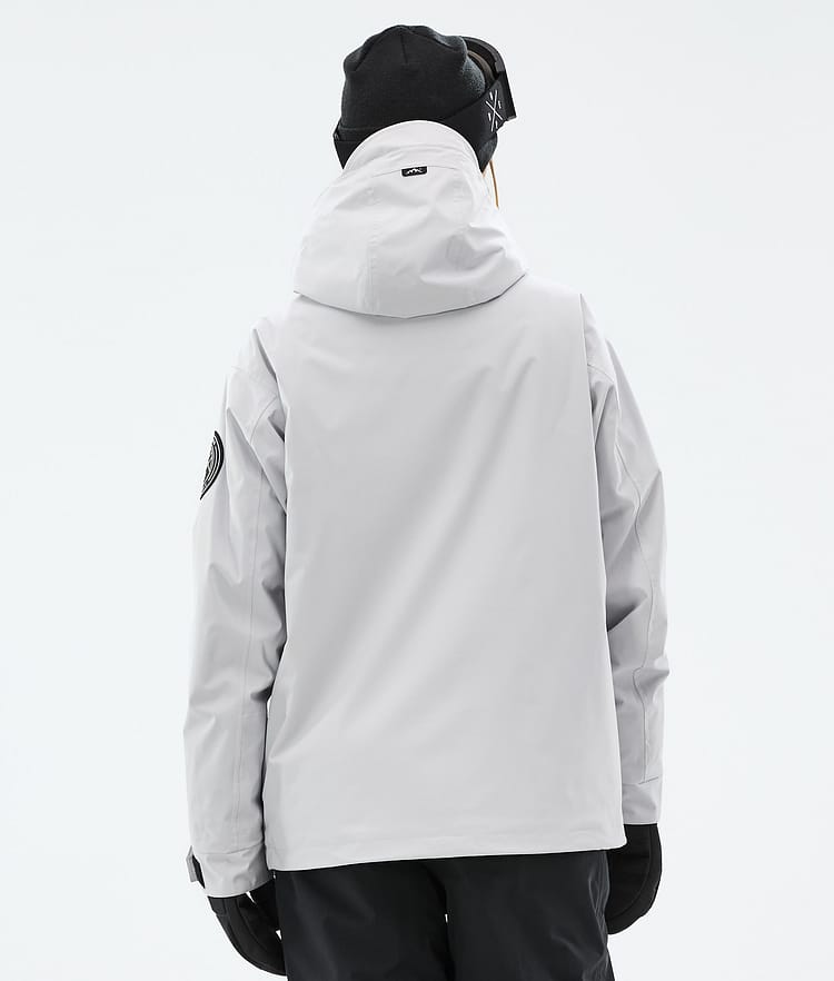 Dope Blizzard W Snowboardjakke Dame Light Grey, Bilde 7 av 9
