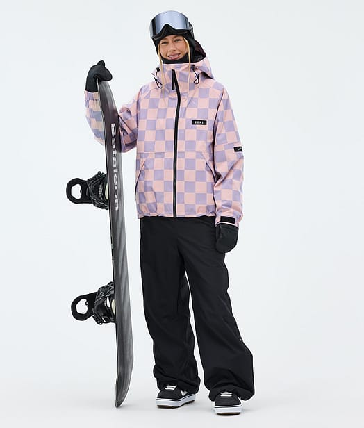 Dope Spartan W Snowboardoutfit Squares/Black