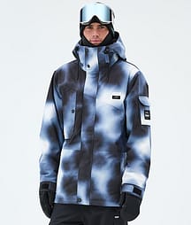 Dope Adept Snowboardjakke Herre Dark Blue Tiedye