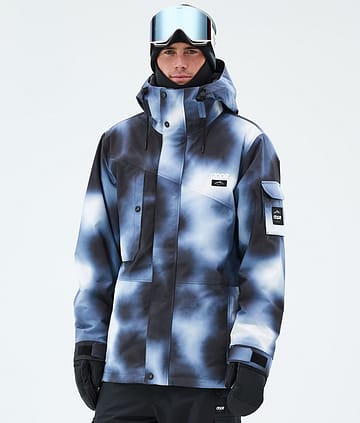 Dope Adept Snowboardjakke Dark Blue Tiedye