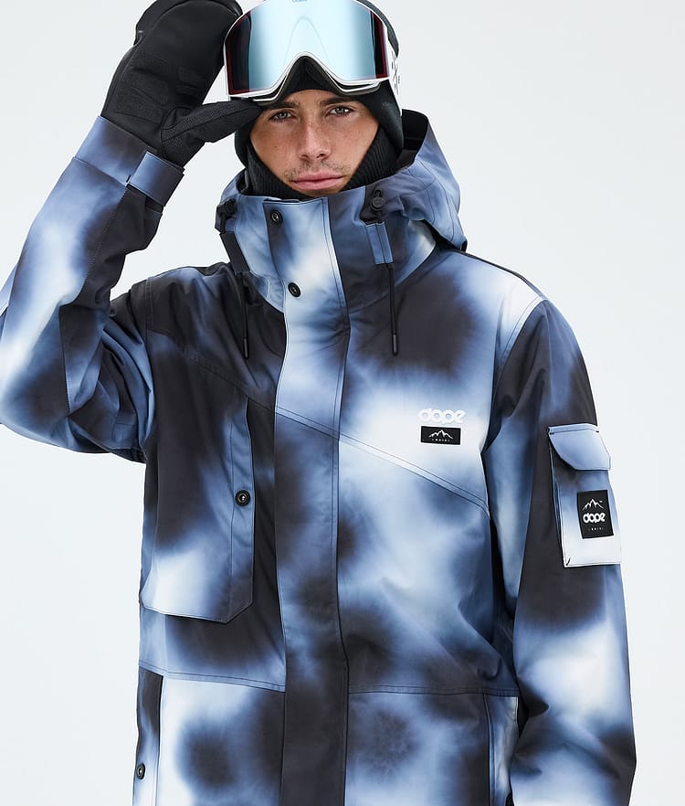 Dope Adept Snowboardjakke Herre Dark Blue Tiedye, Image 4 of 9