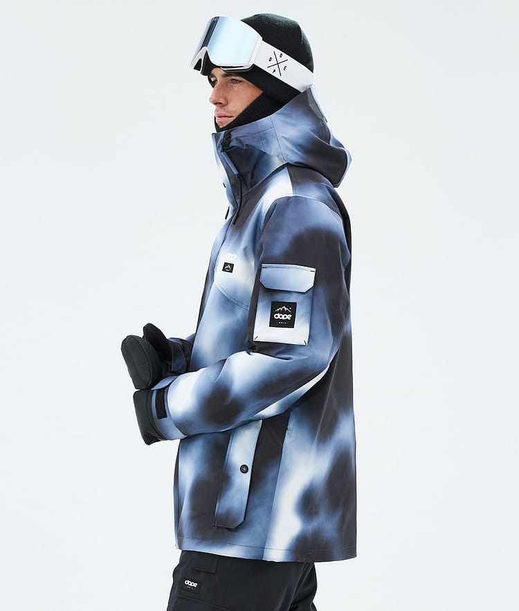 Dope Adept Snowboardjakke Herre Dark Blue Tiedye, Image 5 of 9