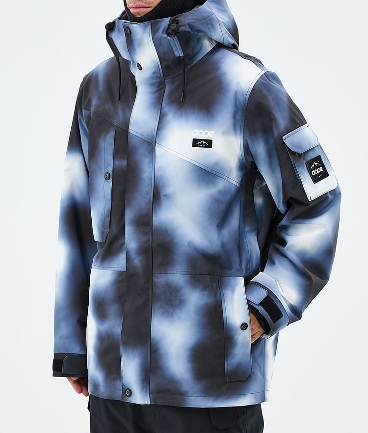 Dope Adept Skijakke Herre Dark Blue Tiedye, Image 7 of 9