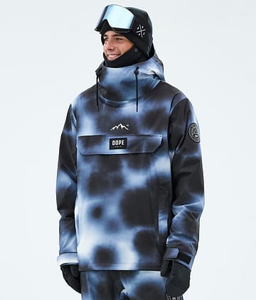 Dope Blizzard Snowboardjakke Dark Blue Tiedye