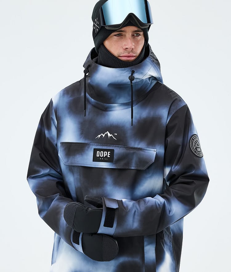Dope Blizzard Skijakke Herre Dark Blue Tiedye, Image 4 of 8