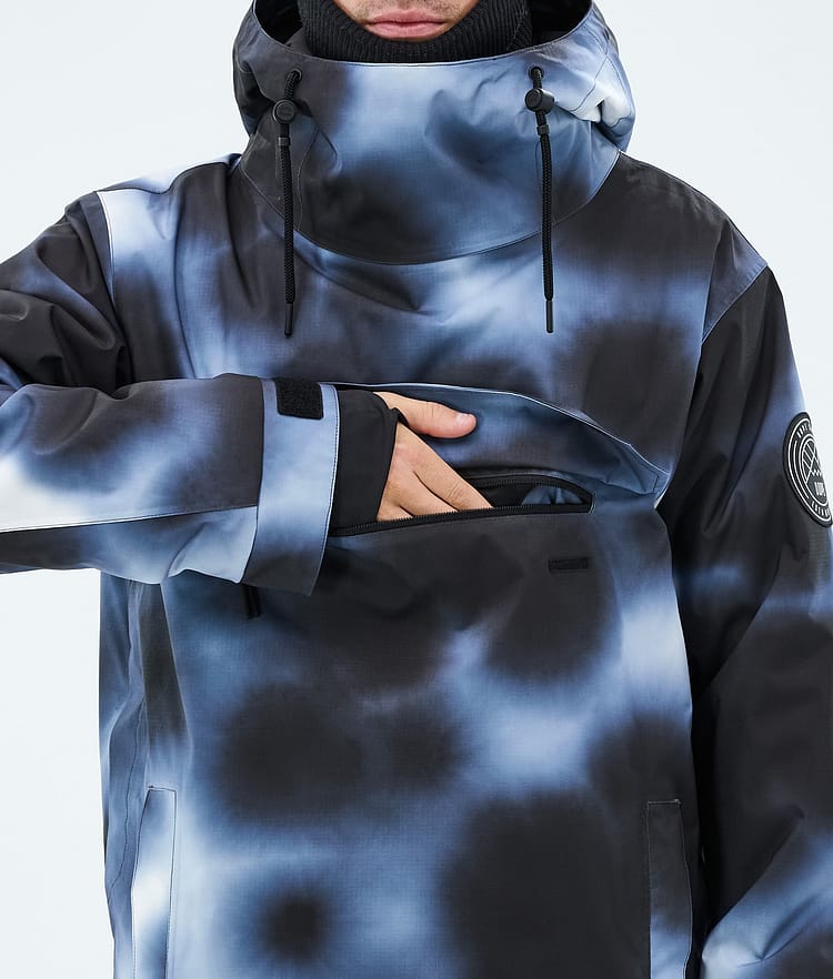 Dope Blizzard Skijakke Herre Dark Blue Tiedye, Image 8 of 8