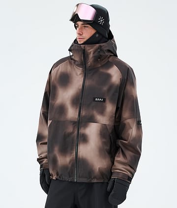 Dope Spartan Snowboardjakke Brown Tiedye
