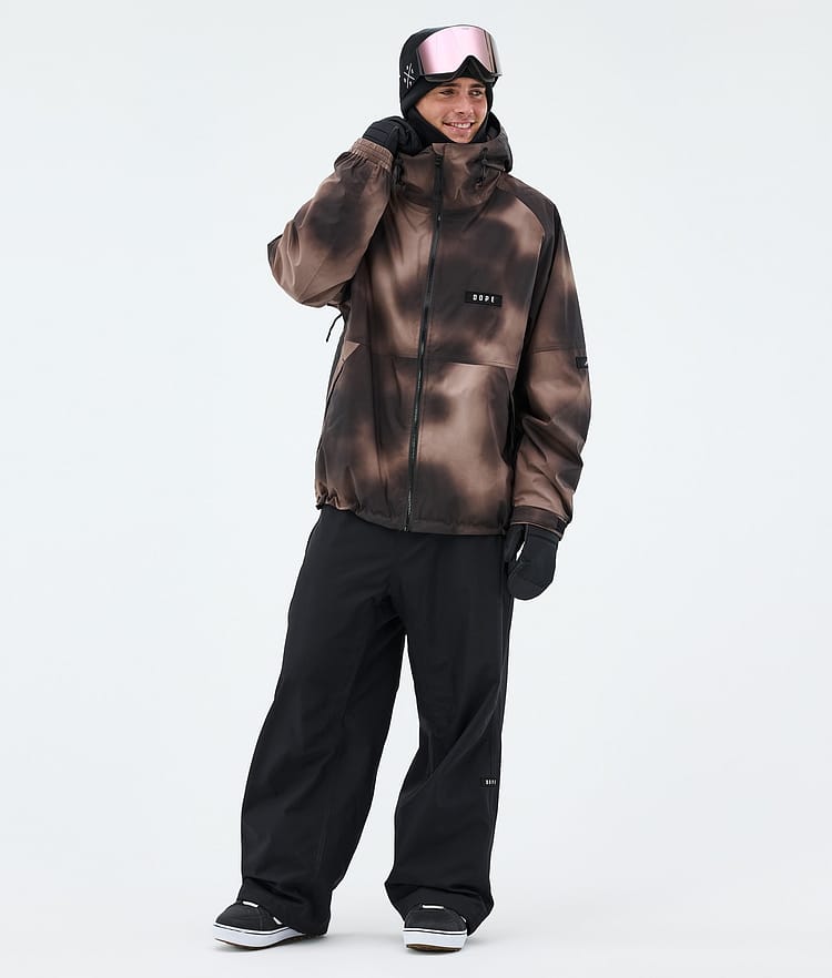 Dope Spartan Snowboardjakke Herre Brown Tiedye, Image 2 of 8