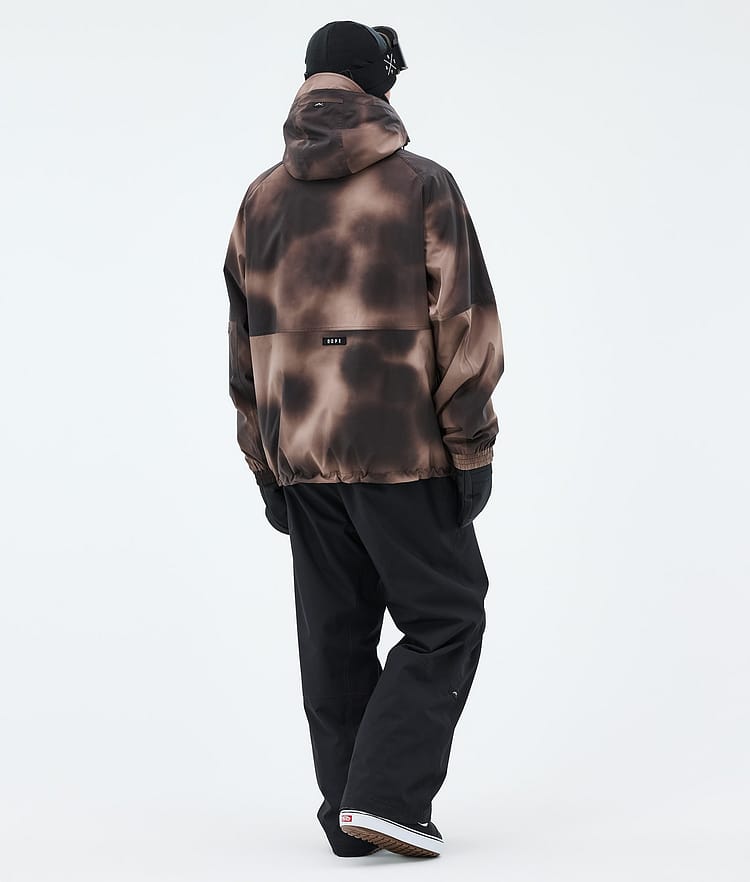 Dope Spartan Snowboardjakke Herre Brown Tiedye, Image 3 of 8