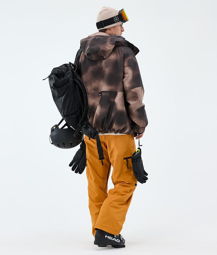 Dope Spartan Skidoutfit Herre Brown Tiedye/Light Rust, Image 2 of 2