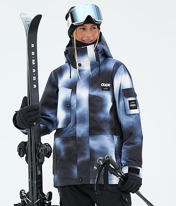 Dope Adept W Skijakke Dark Blue Tiedye