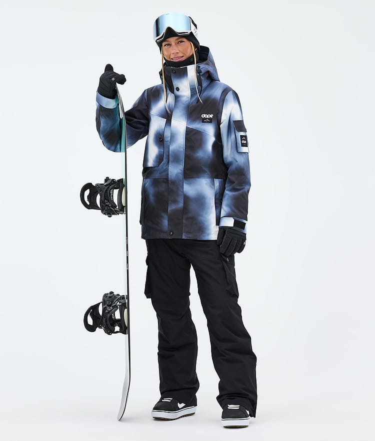 Dope Adept W Snowboardjakke Dame Dark Blue Tiedye, Image 2 of 9