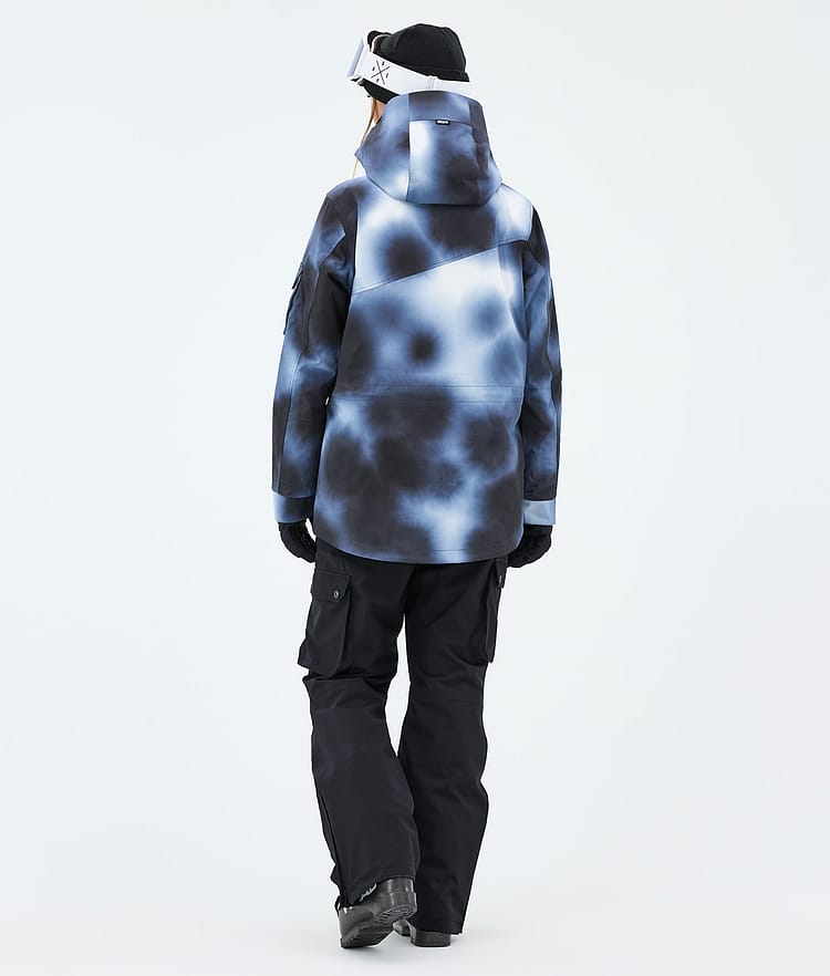 Dope Adept W Skijakke Dame Dark Blue Tiedye, Image 3 of 9