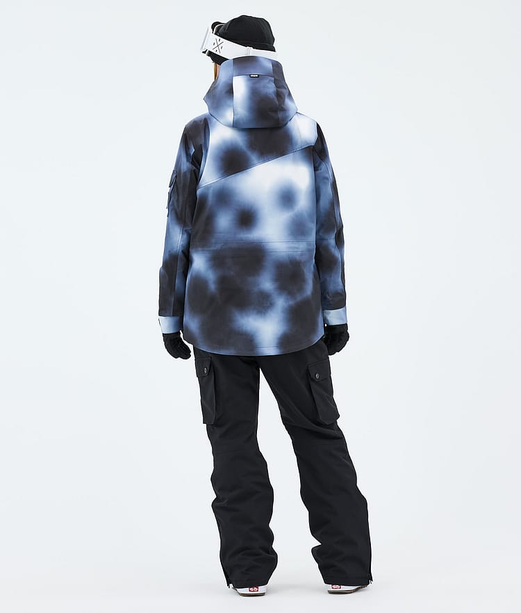 Dope Adept W Snowboardjakke Dame Dark Blue Tiedye, Image 3 of 9