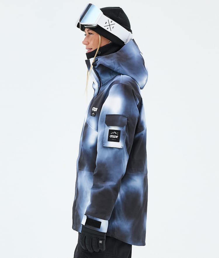 Dope Adept W Skijakke Dame Dark Blue Tiedye, Image 5 of 9