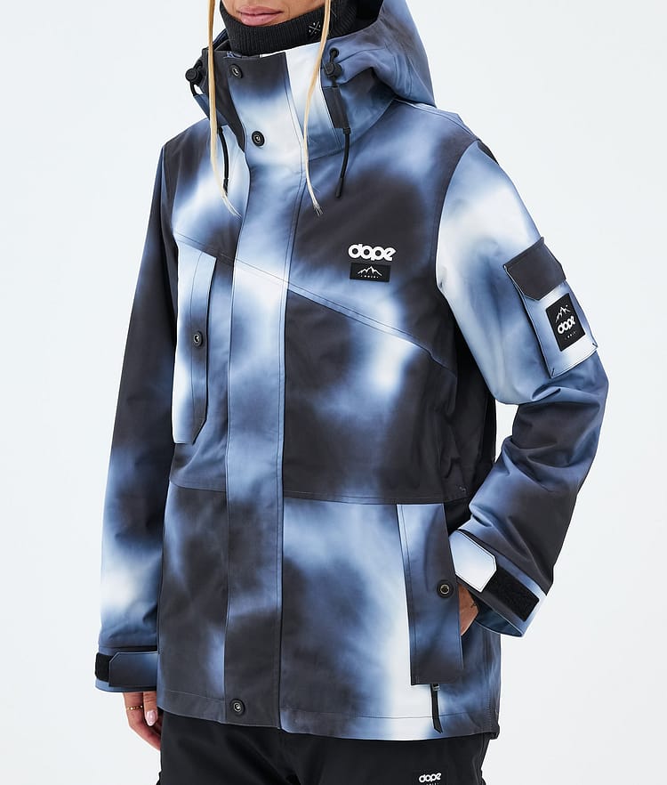 Dope Adept W Skijakke Dame Dark Blue Tiedye, Image 7 of 9
