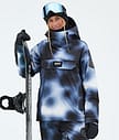 Dope Blizzard W Snowboardjakke Dame Dark Blue Tiedye